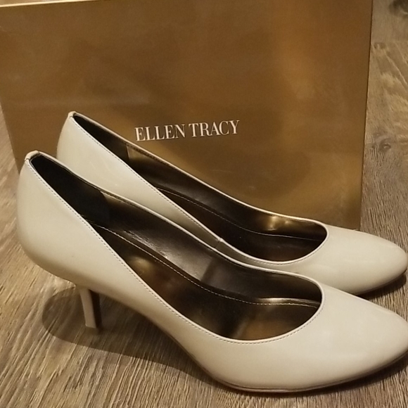 Ellen Tracy Christy Mid Heel Pumps Size 10 - Picture 1 of 8